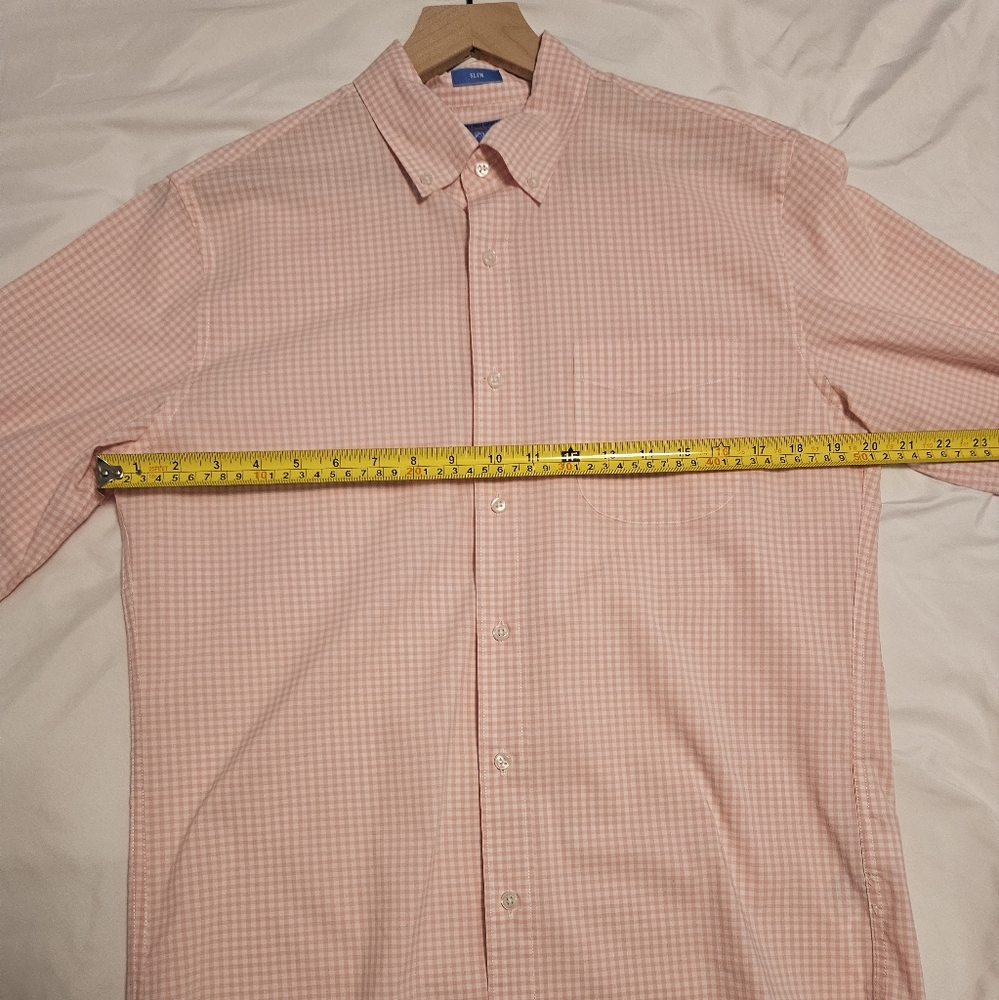 J. Crew Pink Checkered Shirt